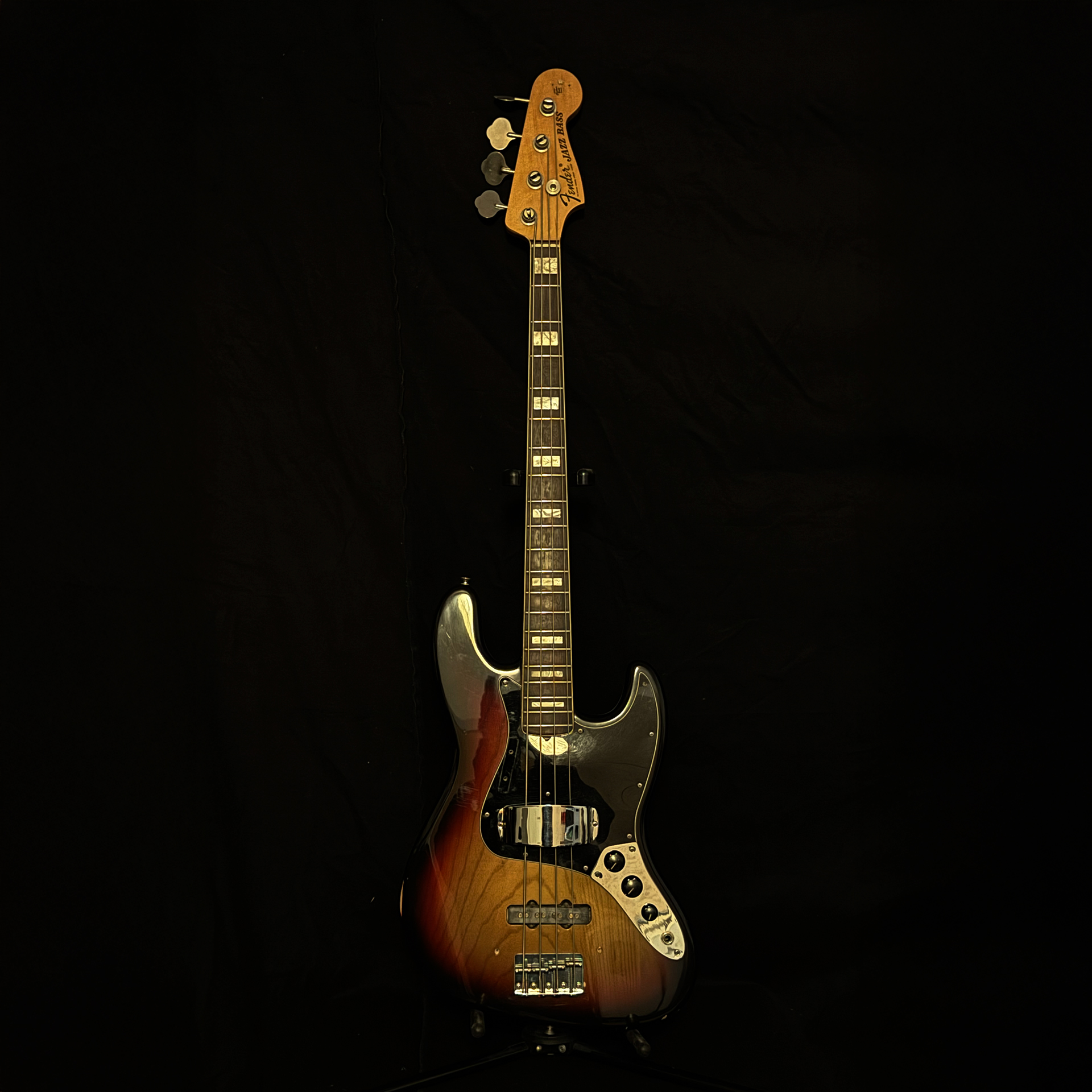 1974 Fender Jazz Bass, 3-Color Sunburst